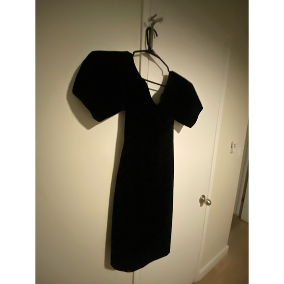 Jill Jill Stuart Velvet Puff Sleeve Cocktail Dress Size 2 - Picture 7 of 10